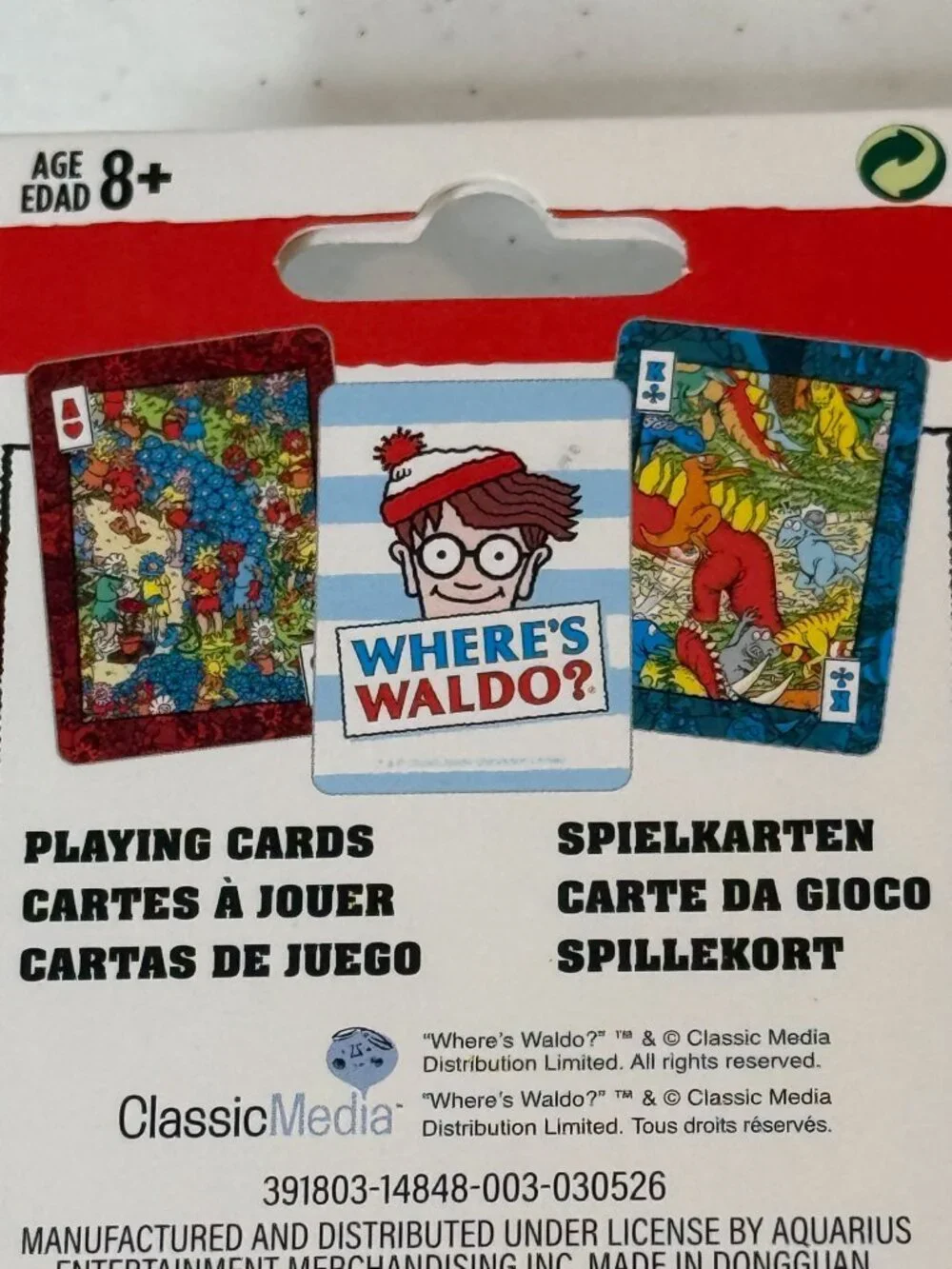 Where's Waldo Playing Cards Colorful Character Deck New